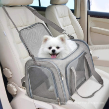 Airline Approved Pet Bag Custom Color Logo Foldable Portable Soft Pet Carrier Dog Cat Travel Bag